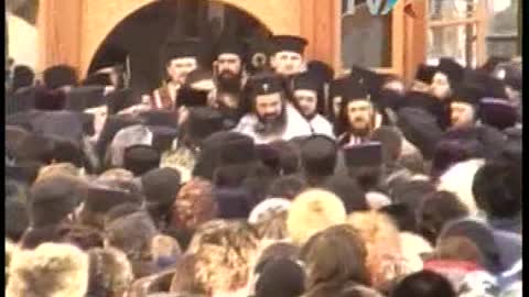 Inmormantarea Parintelui Cleopa