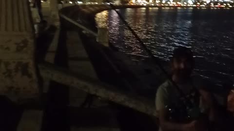 Fishing#funny#fishing#video#at Dammam Corniche#Saudi Arabia