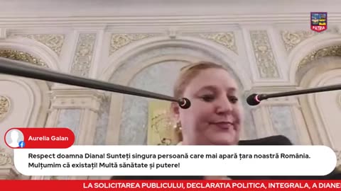 DECLARATIA POLITICA INTEGRALA A DIANEI SOSOACA DUPA VIZITA LUI ZELE - Oct 2023