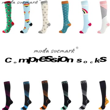 Varicose Veins Socks Compression Stockings Nurse Sports Cycling Socks for Diabetics Run