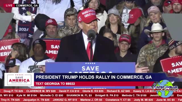 Trump Rally in Georgia 26MAR2022