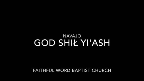 God Shił Yi'ash' (Navajo - He Leadeth Me)| sanderson1611 Channel Revival 2017