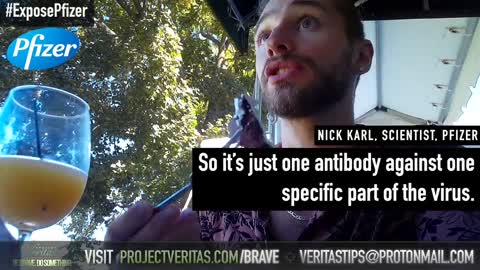 Project Veritas Part 4 - Pfizer Scientists: ‘COVID Antibodies are Better than the Vaccination’