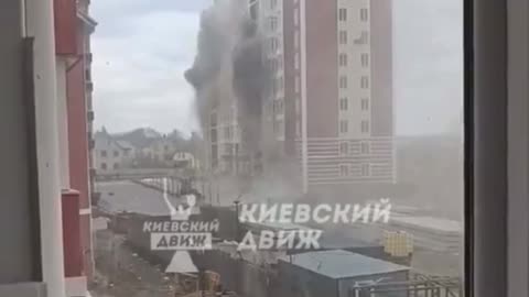 That’s Irpin today. Russians are just overtly shelling residential blocks.