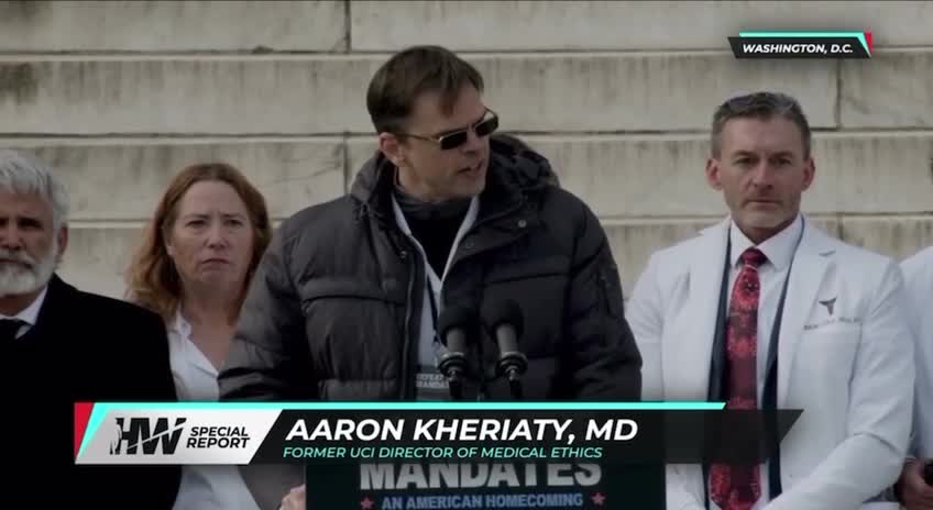 Dr. Aaron Kheriaty: Pretext Of Public Health & Safety Historically Used For Totalitarian Regimes