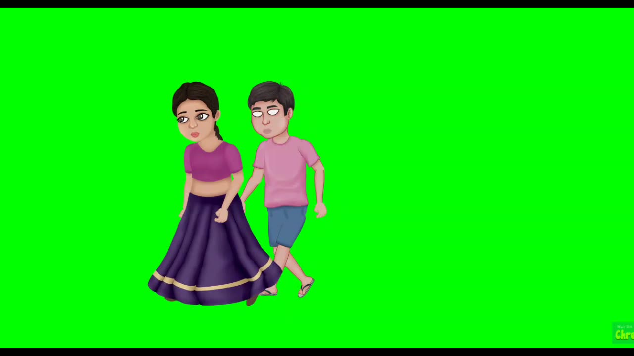 Brother and sister cartoon story