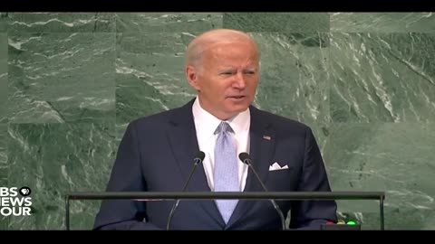 Joe Biden Addresses United Nations - CENTERS OF UKRAINIAN HISTORY AND CULTURE