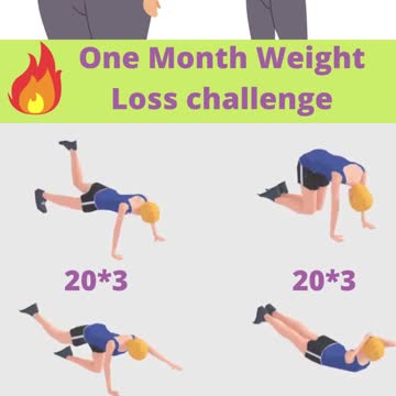 One Month Weight Loss Challenge, Weight Loss in 30 days