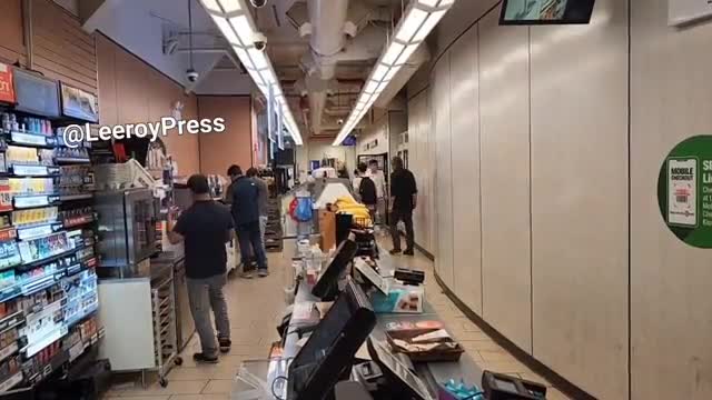 A 7-11 in NYC needs to lock their refrigerators to prevent theft