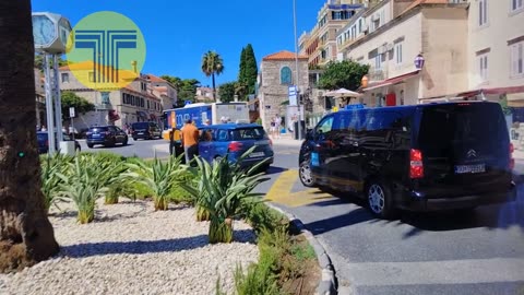 Los conductores de Uber bloquean cada día el casco antiguo de Dubrovnik