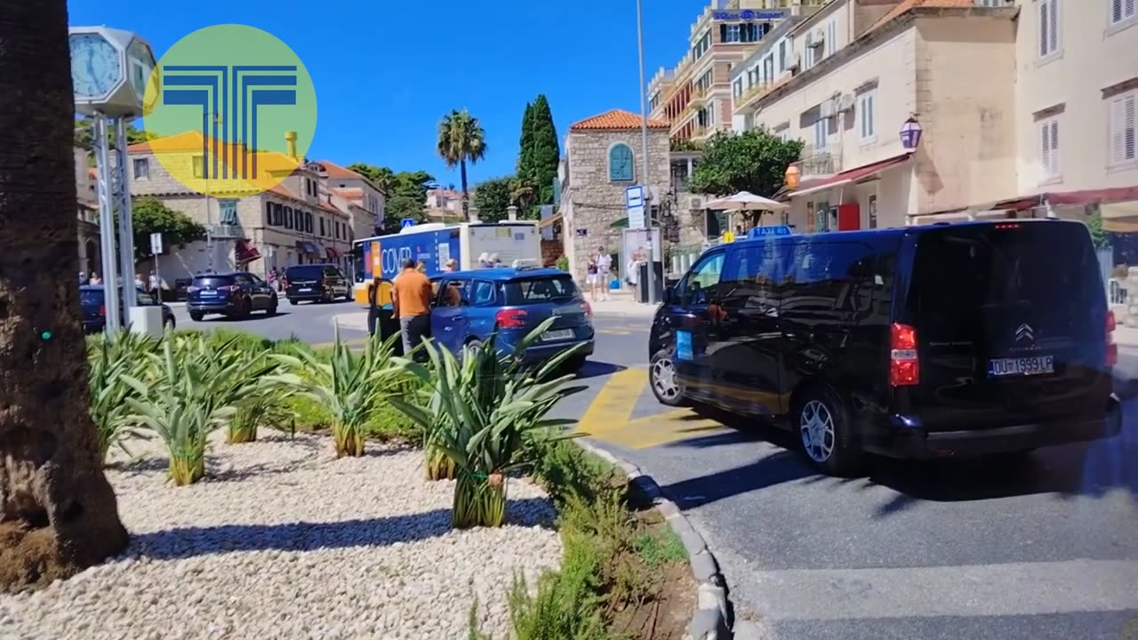 Los conductores de Uber bloquean cada día el casco antiguo de Dubrovnik