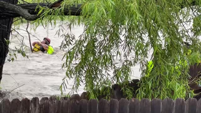 Heroic High Water Rescue