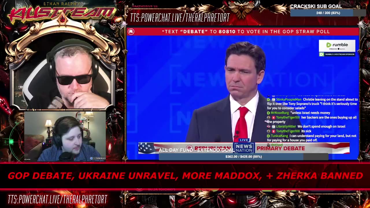 KILLSTREAM: GOP DEBATE, UKRAINE UNRAVEL, MORE MADDOX, + ZHERKA BANNED