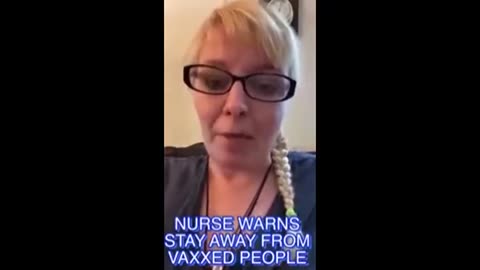 Nurse Warns Stay Away From V*xxwd People