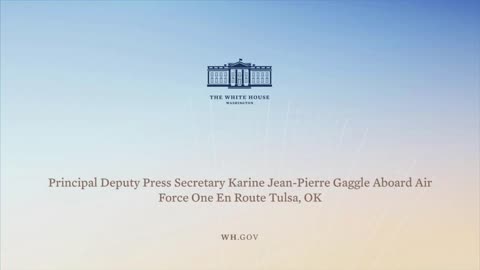 6-1-21 Principal Deputy Press Secretary Karine Jean-Pierre Gaggle Aboard Air Force One