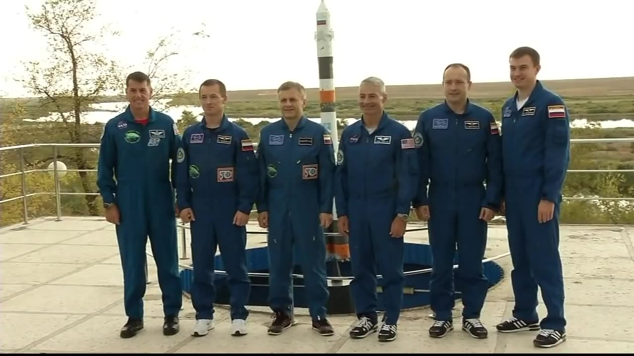 Expedition 49-50 Crew Prepares for Launch in Kazakhstan