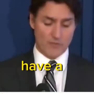 TRUDEAU COMING CLEAN (FUNNY)