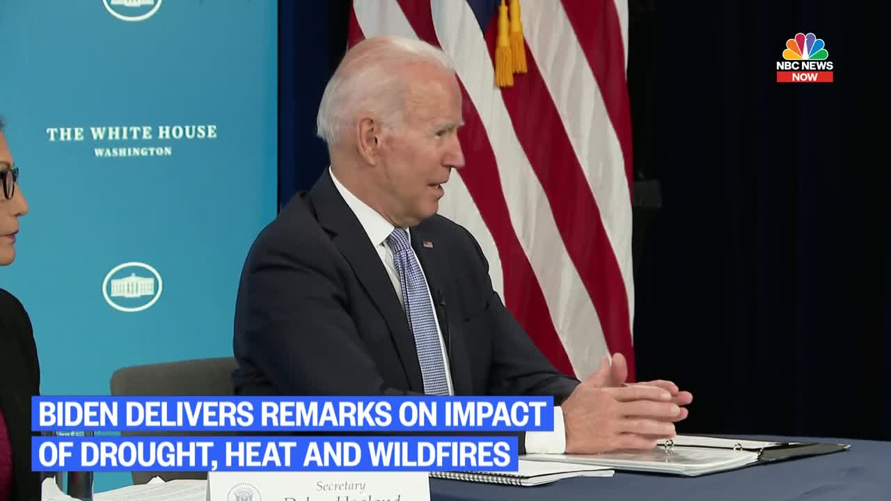 Biden Delivers Remarks on Impact of Drought and Wildfires _ NBC News