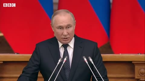 Russia’s President Putin warns against foreign intervention in Ukraine war