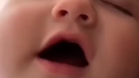 Funny baby and lovely