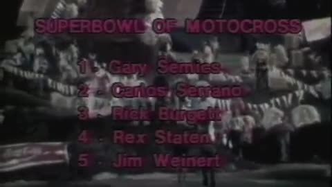 1978 AMA Supercross from Los Angeles CA