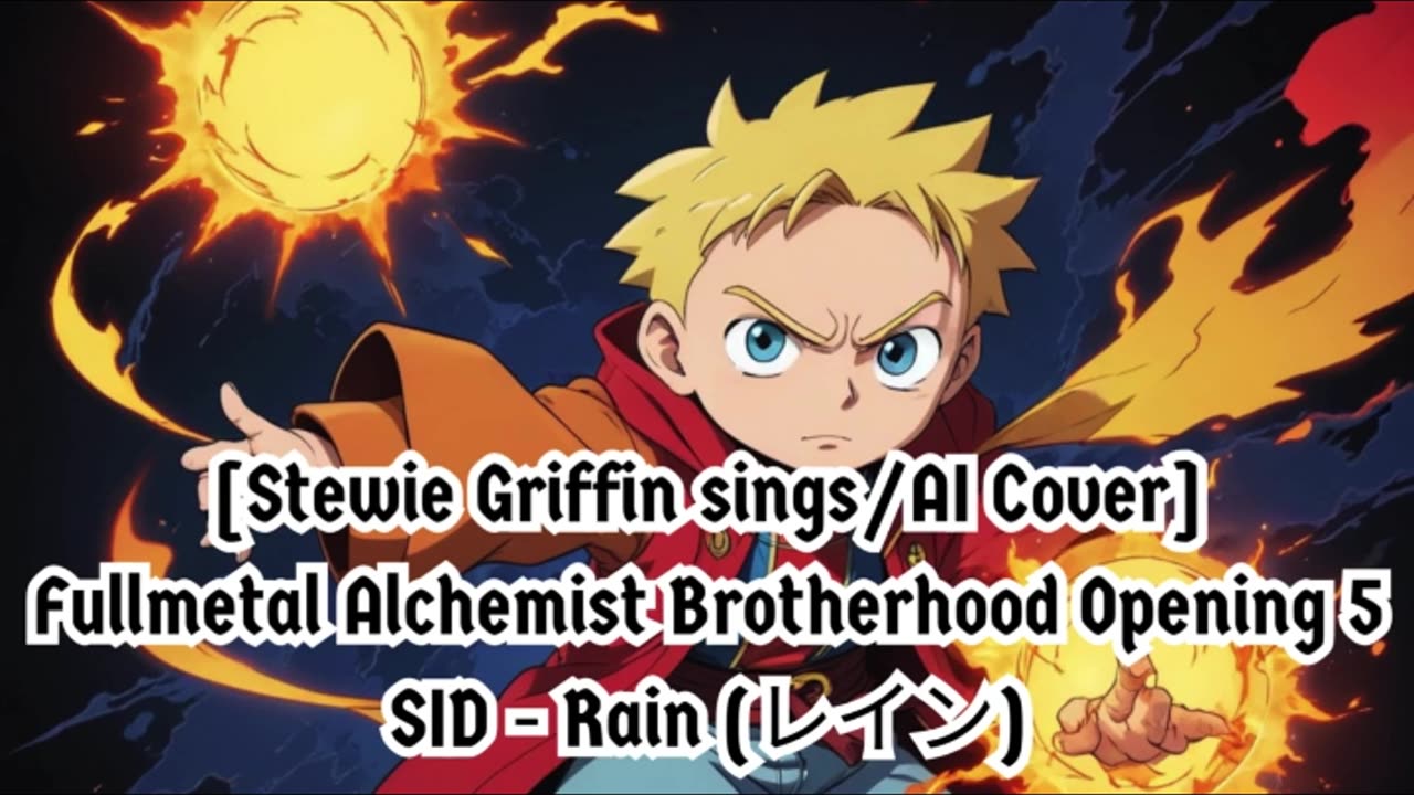 [Donald Trump sings/AI Cover] Fullmetal Alchemist Brotherhood Opening 5 SID - Rain (レイン)