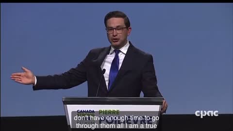 PIERRE POILIEVRE SAYS JEAN CHAREST IS A RED SHIRT JUST TRYING TAKE OVER PARTY & DEBATE MOMENTS