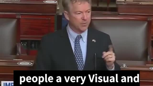 弾劾についての議会フロアでのランドポール演説-Rand Paul speech on the congress floor about impeachment