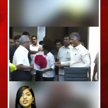 IAS శ్రీలక్ష్మి నుంచి బొకే తీసుకోని చంద్రబాబు #short #chandrababu #iassreelakshmi | FBTV NEWS