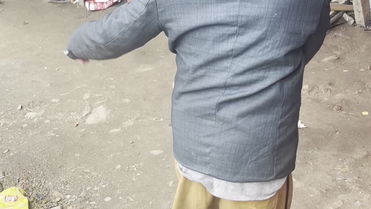 american tourist enjoying in pakistan with cultural dance