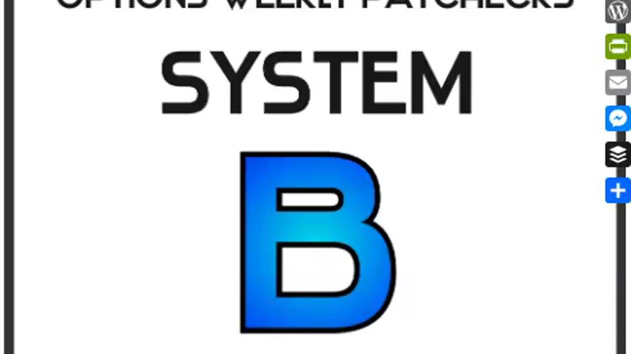 Why is Options Weekly Paychecks System B V1.0 So Fun to Trade