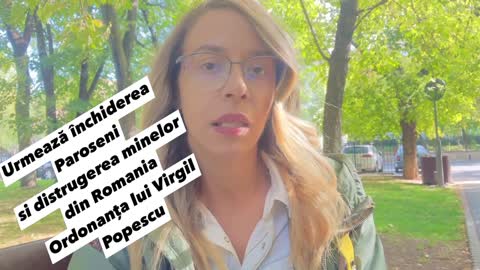 Urmeaza inchiderea Paroseni si distrugerea minelor din Romania. Ordonanta lui Virgil Popescu