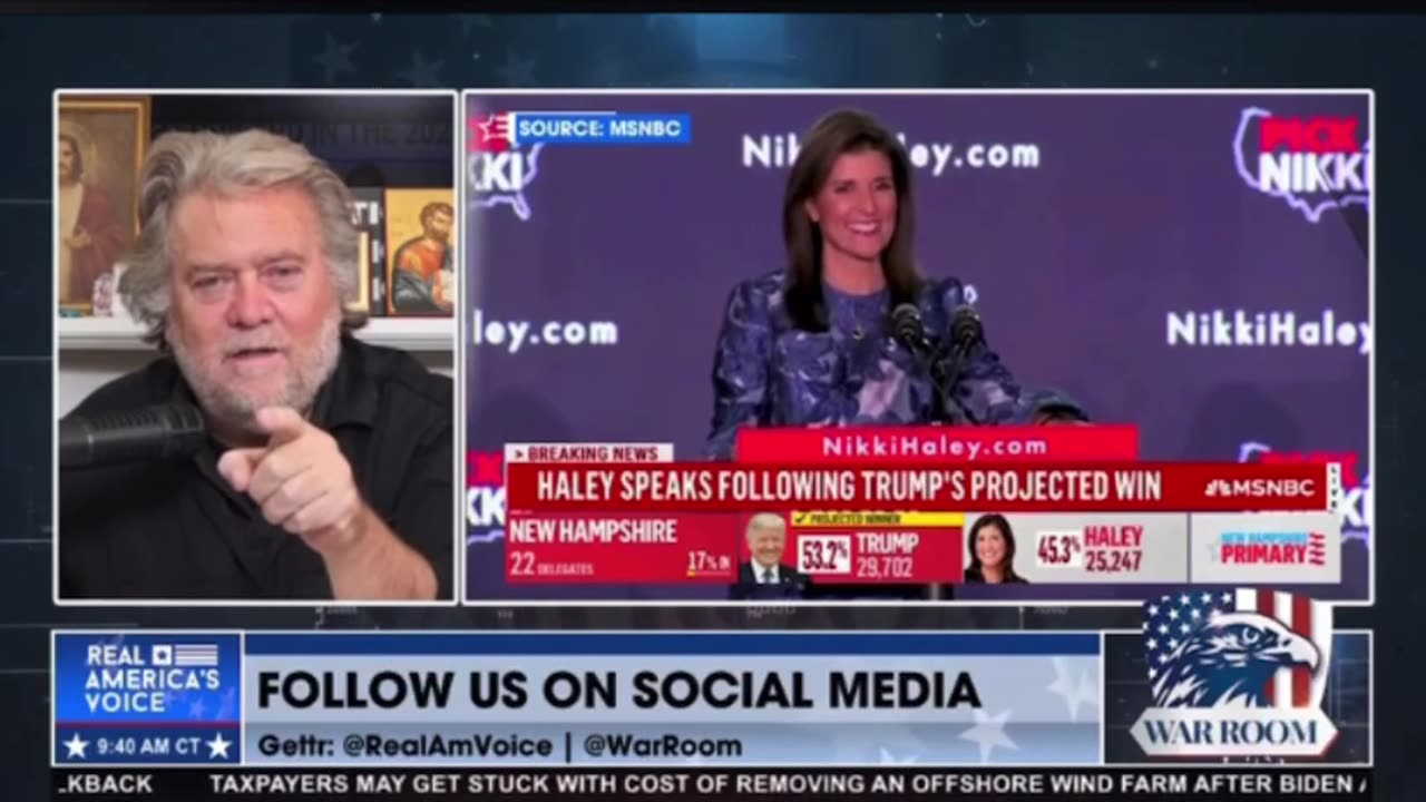 Steve Bannon - WarRoom - Fox News - Wall Street Journal - Nikki - 5