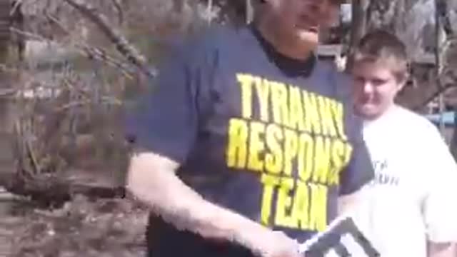 Syracuse , New York - Tax Day Tea Party , Harry's Coverage On April 15 , 2009