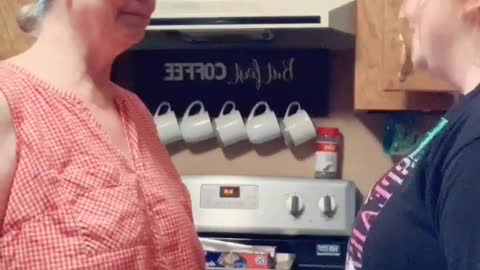 Nana is shook
