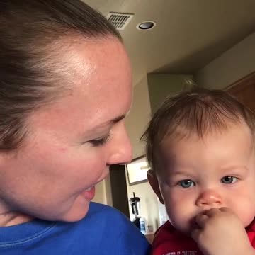 Baby Makes Mom HOWL When He Gives Her Hilarious Surprise Answer