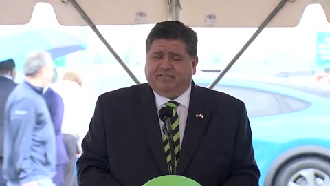 Democrat Gov. J.B. Pritzker says he's "deeply concerned" about President Trump's "illegal" plan for mass deportations of criminal illegal aliens