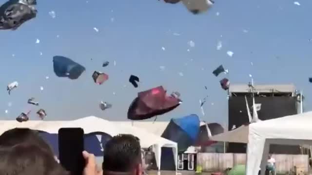TentNado! Not Sure When ~ Not Sure Where, But Man That's Funny