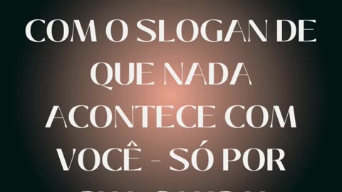 viva de acordo com o slogan de que