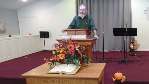 11-7-2021 - Clay Hall - sermon only - Sermon Title: In the Depths of Heartache
