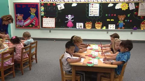 Abeka K4 Day 014 - Writing (Cursive Writing)