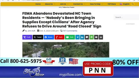 FEMA Abandons Devastated NC Town Residents — Agency Refuses to Drive Around ‘Road Closed’ Sign