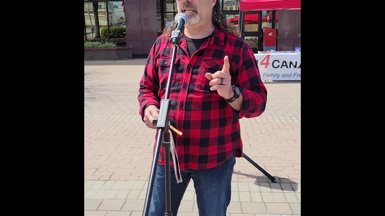 Action4Canada Rally in Sydney, NS May 15, 2022