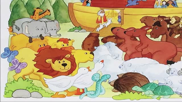 EL GRAN BARCO DE NOE - El Diluvio - 1 a 2 años