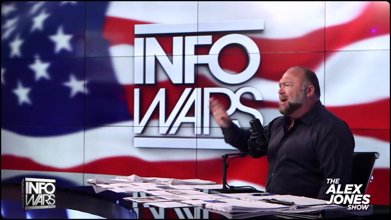 Alex Jones Responds To Deep State's Plan To Shut Down Infowars