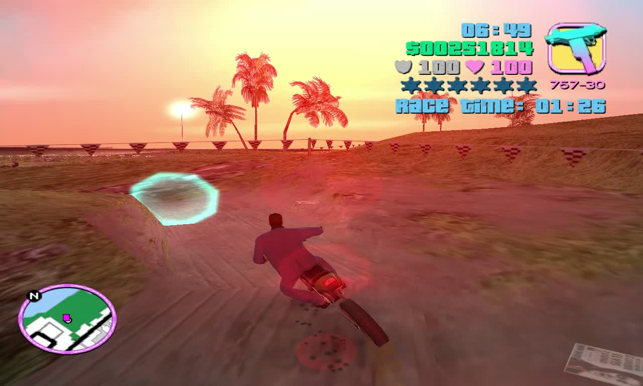 GTA: Vice City Walkthrough - Mission 74 - Trial By Dirt (without commentary)