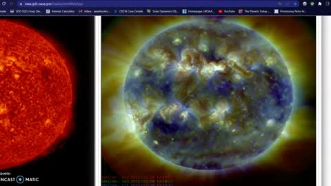 M-Class Flare and Inbound CME