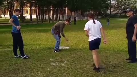 В Абхазии продолжают готовить школьников к войне с грузинами село Алахадзи Гагрский район - 2