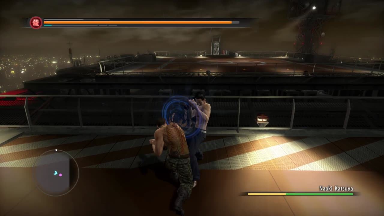 Katsuya-san Grabs a Tiger by its Toe