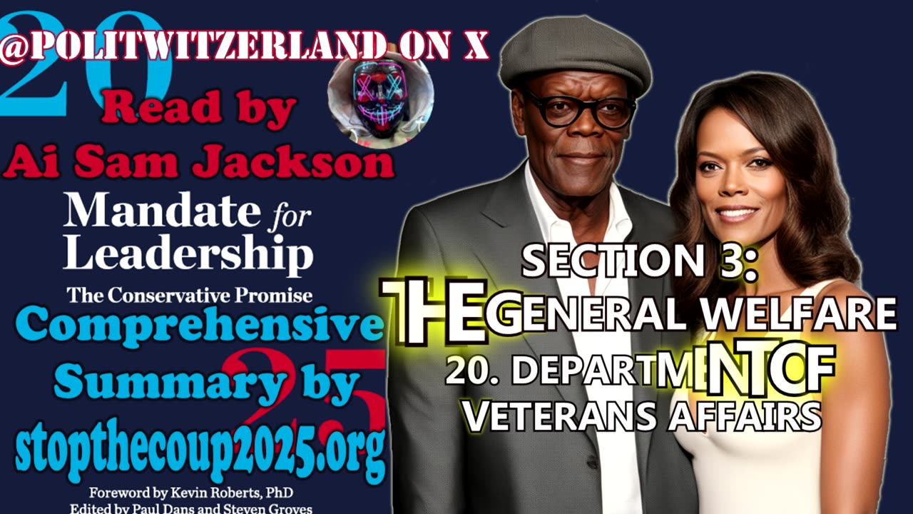 PROJECT 2025 SUMMARY - 20. DEPARTMENT OF VETERANS AFFAIRS
